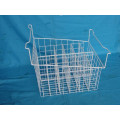 small store supermarket chest freezer basket